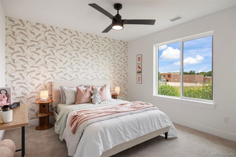 Furnished interior view inside a new home in , Wheat Ridge (Image 29).