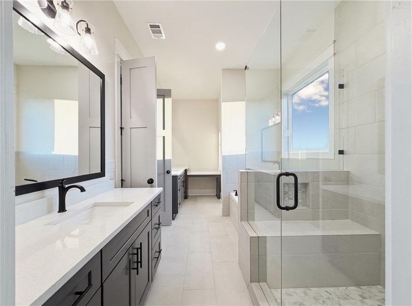 Furnished interior view inside a new home in , Rydal (Image 36).