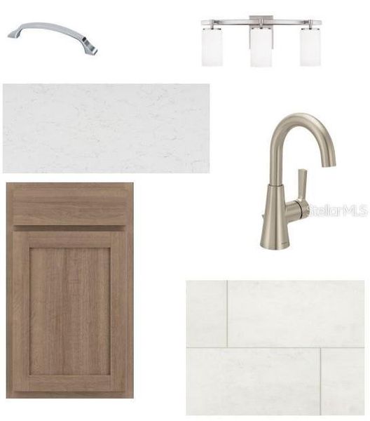 Sample of building materials used in homes in Chapel Crossings - Garden Series, Wesley Chapel (Image 5).
