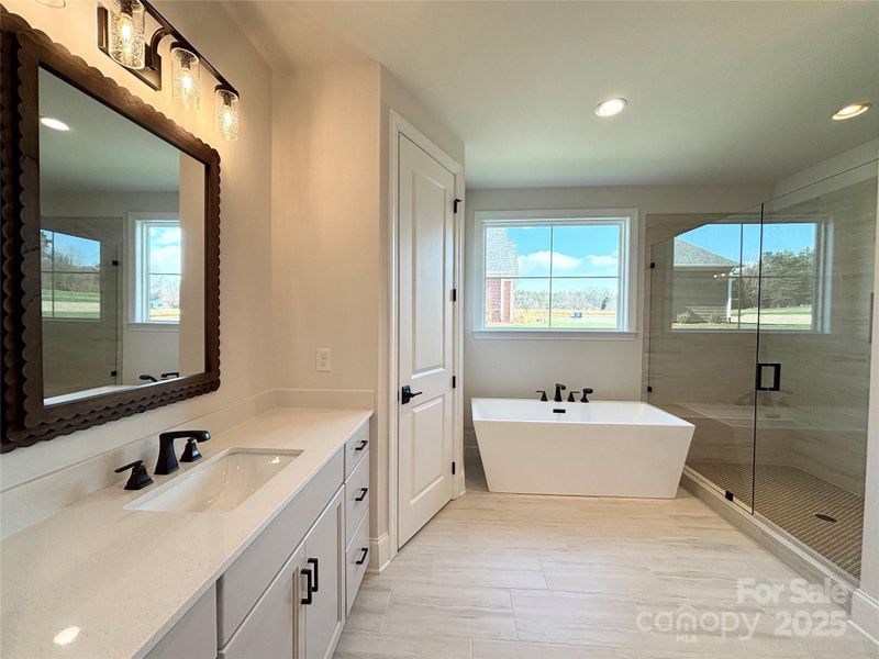 Furnished interior view inside a new home in Saddlehorn, Troutman (Image 8).