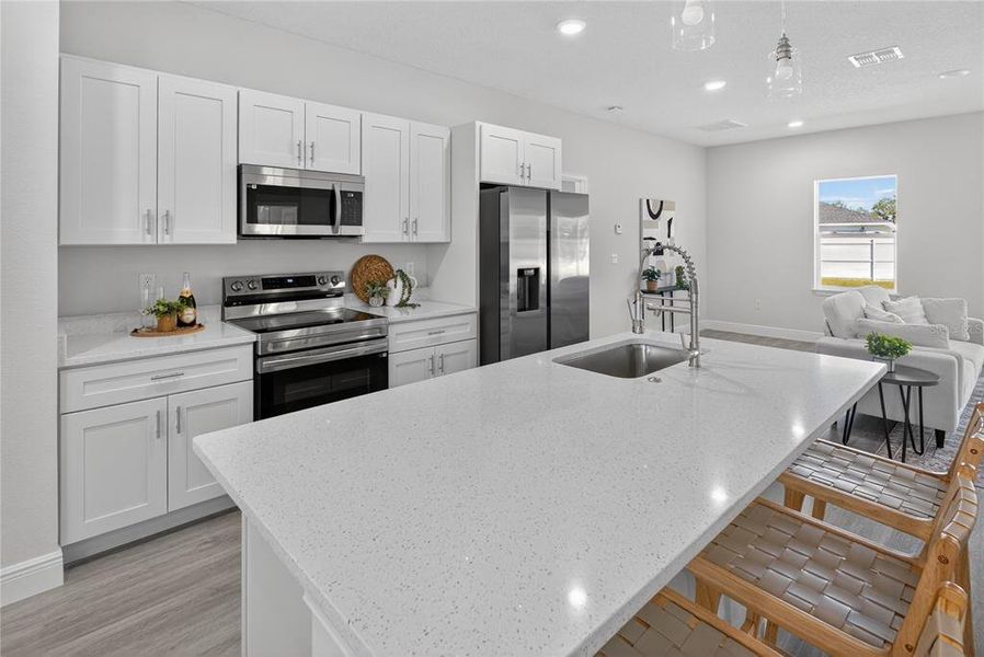 Furnished interior view inside a new home in , Ocala (Image 6).