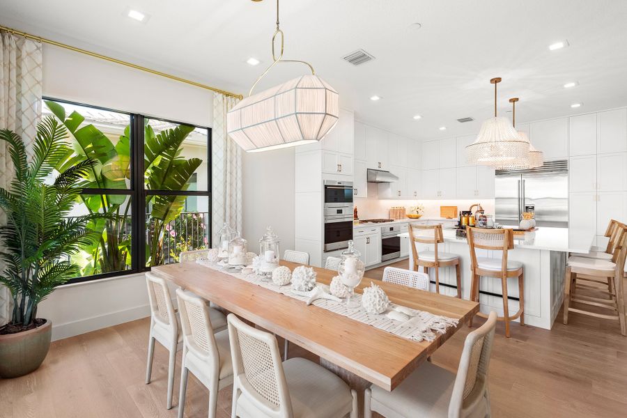 Representative furnished interior of a home built from the Meridian by GL Homes in Apex at Avenir, Palm Beach Gardens (Image 8). Representative furnished interior of a home built from the Meridian by GL Homes in Apex at Avenir, Palm Beach Gardens (Image 8).