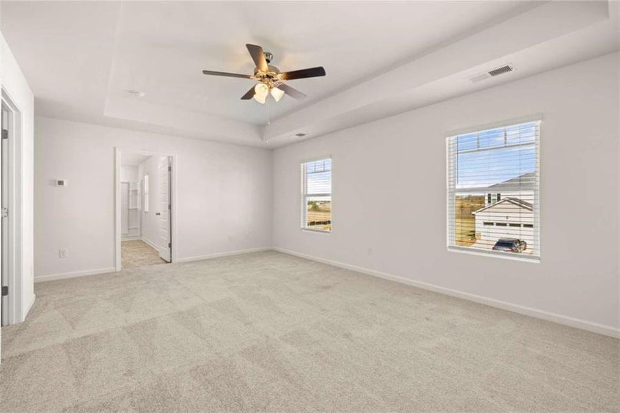 Spacious, unfurnished interior of a new home in Jackson Landing, Jefferson (Image 44).