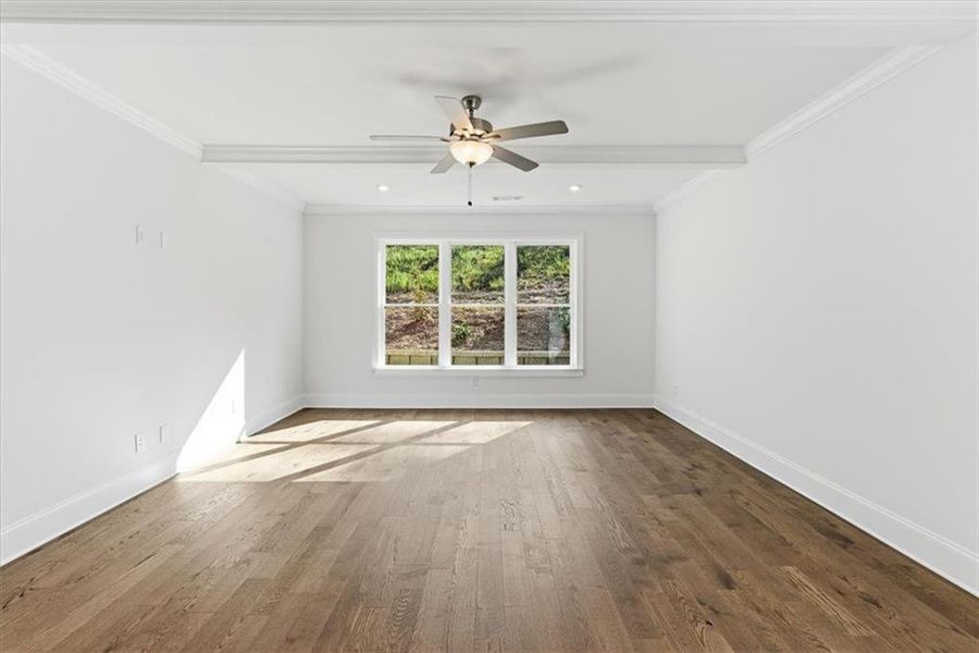 Spacious, unfurnished interior of a new home in Ford Landing, Acworth (Image 43).