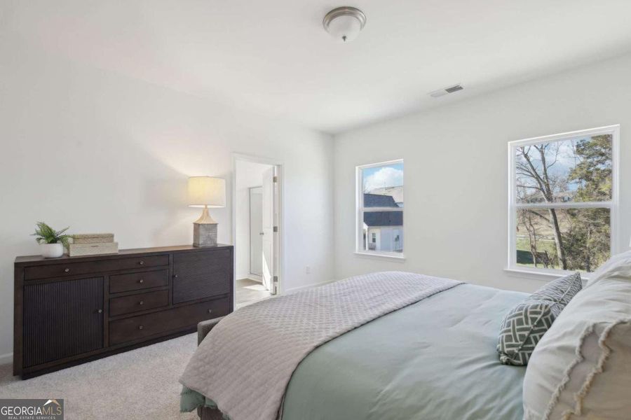 Furnished interior view inside a new home in Crescent Towns, Riverdale (Image 30).