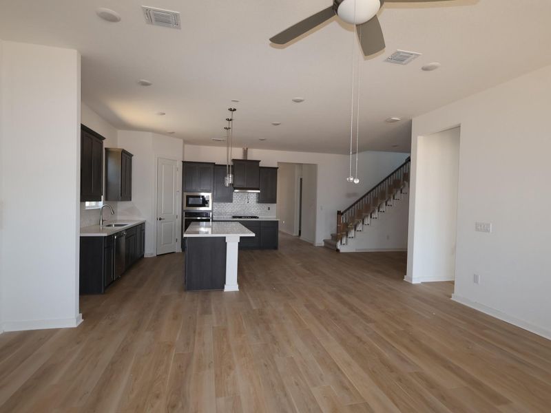 Furnished interior view inside a new home in Edgewood, Leander (Image 10).
