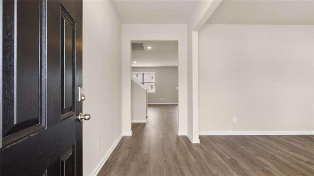 Spacious, unfurnished interior of a new home in The Preserve at Agricultural Village, Perry (Image 19).