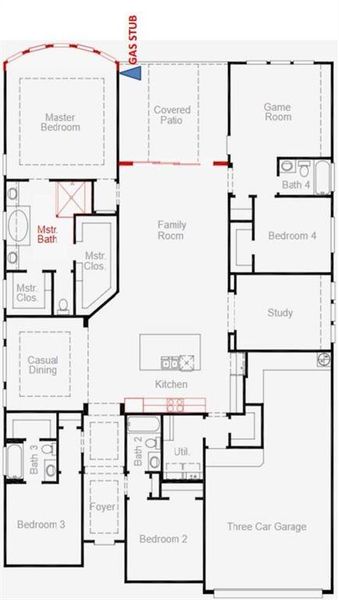 Hideaway Floorplan Diagram