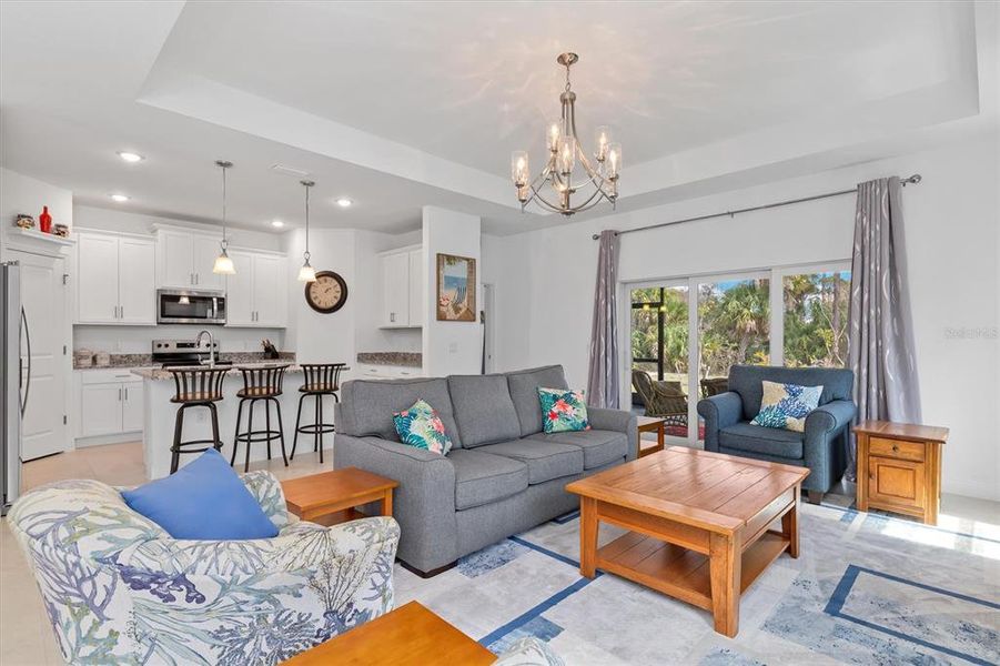 Furnished interior view inside a new home in , Port Charlotte (Image 20).