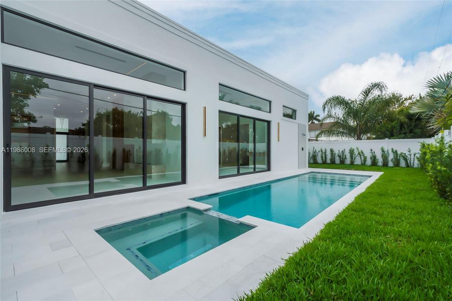 Exterior details and patio area of a home in , Lighthouse Point (Image 3). Exterior details and patio area of a home in , Lighthouse Point (Image 3).