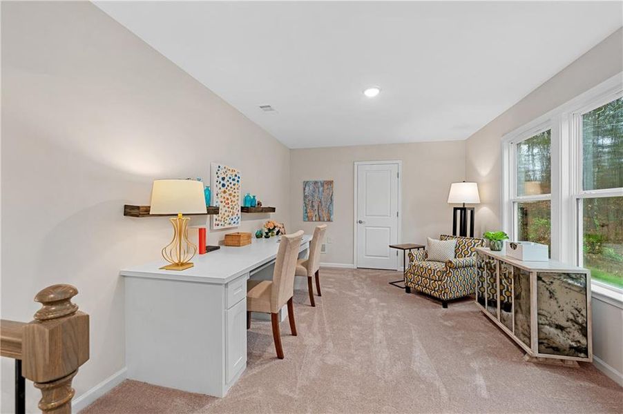 Furnished interior view inside a new home in , Gainesville (Image 29).