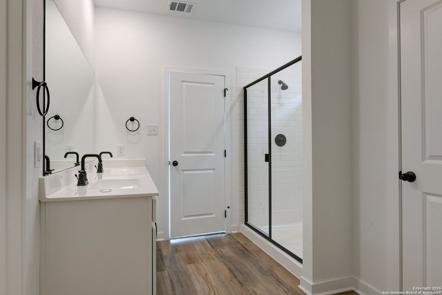 Furnished interior view inside a new home in Arcadia Ridge, San Antonio (Image 7).