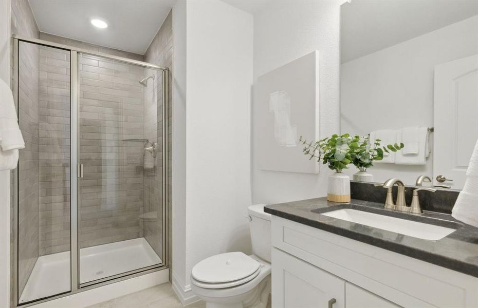 *Model Representation - Spacious secondary bathroom
