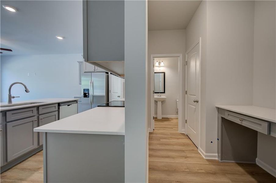 Furnished interior view inside a new home in Avery Landing, McDonough (Image 5).