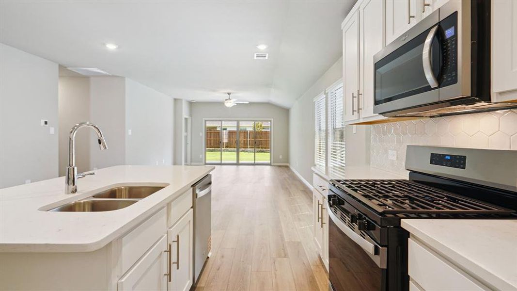 Furnished interior view inside a new home in Windmore, Princeton (Image 6).