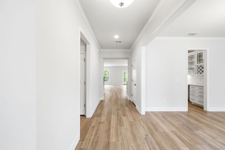 Spacious, unfurnished interior of a new home in Carriage Estates, Lexington (Image 38). Spacious, unfurnished interior of a new home in Carriage Estates, Lexington (Image 38).