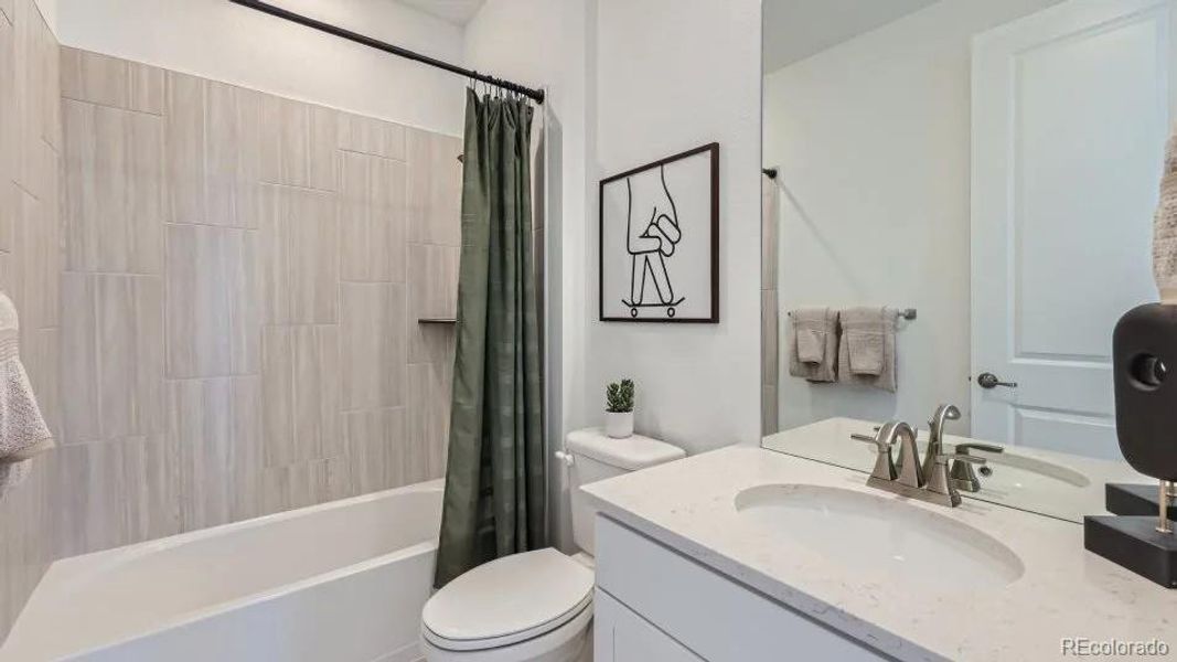 Furnished interior view inside a new home in Macanta: The Legends Collection, Castle Rock (Image 13).