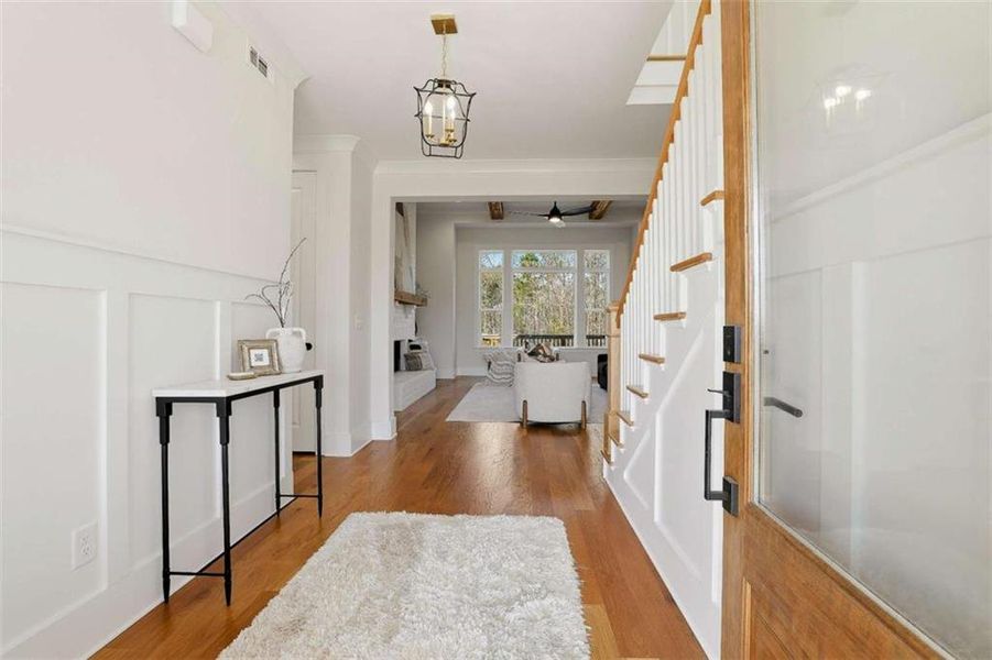 Furnished interior view inside a new home in , Newnan (Image 5).