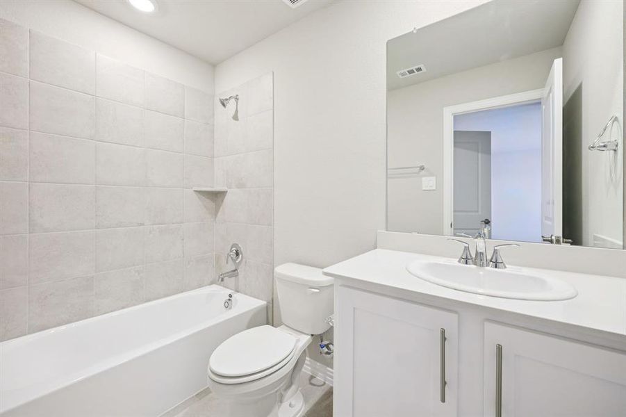 Photo is not of the actual home, but is an inspirational photo of builder’s model home and may depict options, furnishings, and/or decorator features that are not included.