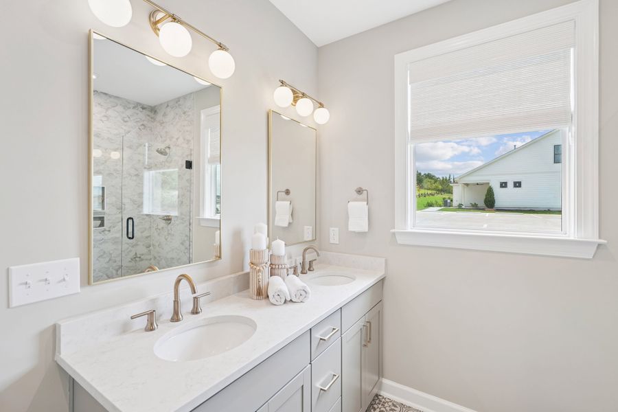 Representative furnished interior of a home built from the Oak Haven by Tri Pointe Homes in Altis At Serenity, Fuquay Varina (Image 19).