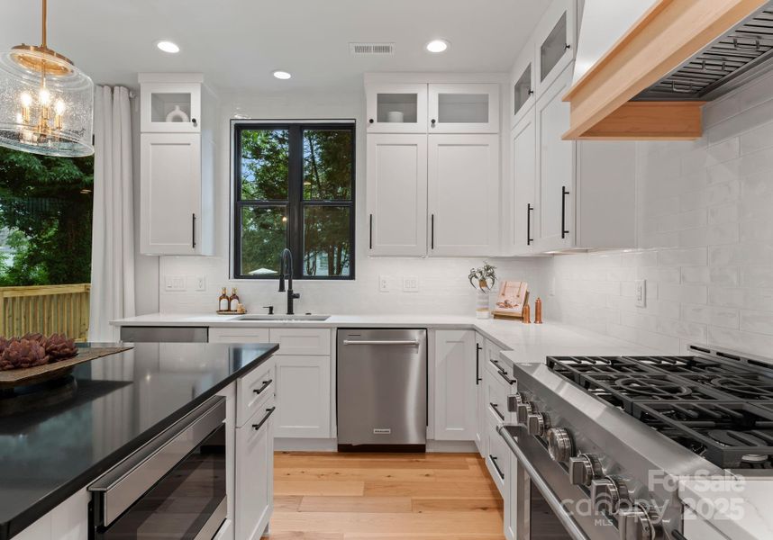 Furnished interior view inside a new home in , Charlotte (Image 17).