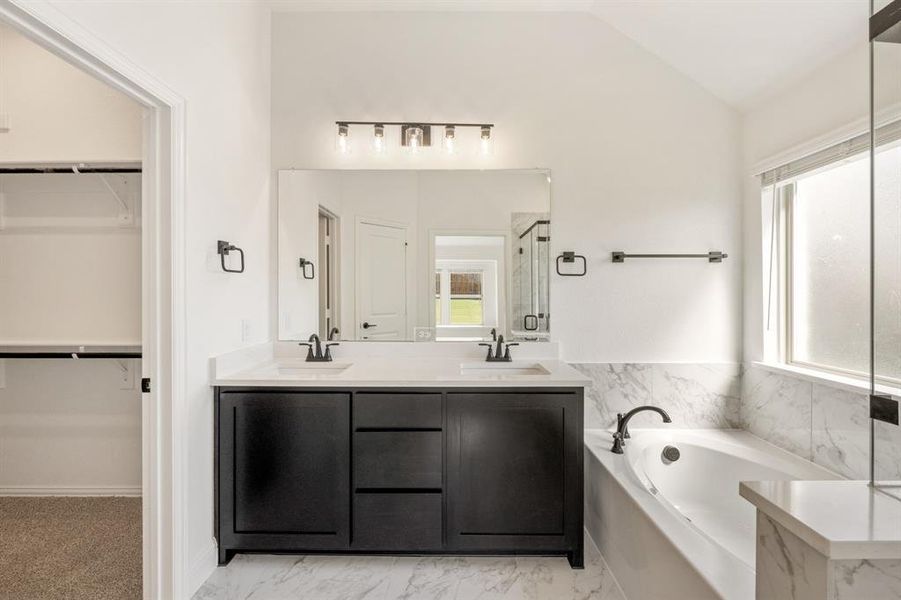 Furnished interior view inside a new home in Hampton Park, Glenn Heights (Image 6). Furnished interior view inside a new home in Hampton Park, Glenn Heights (Image 6).