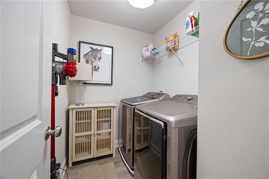 Furnished interior view inside a new home in NorthFarm at NatureWalk, Dallas (Image 28).