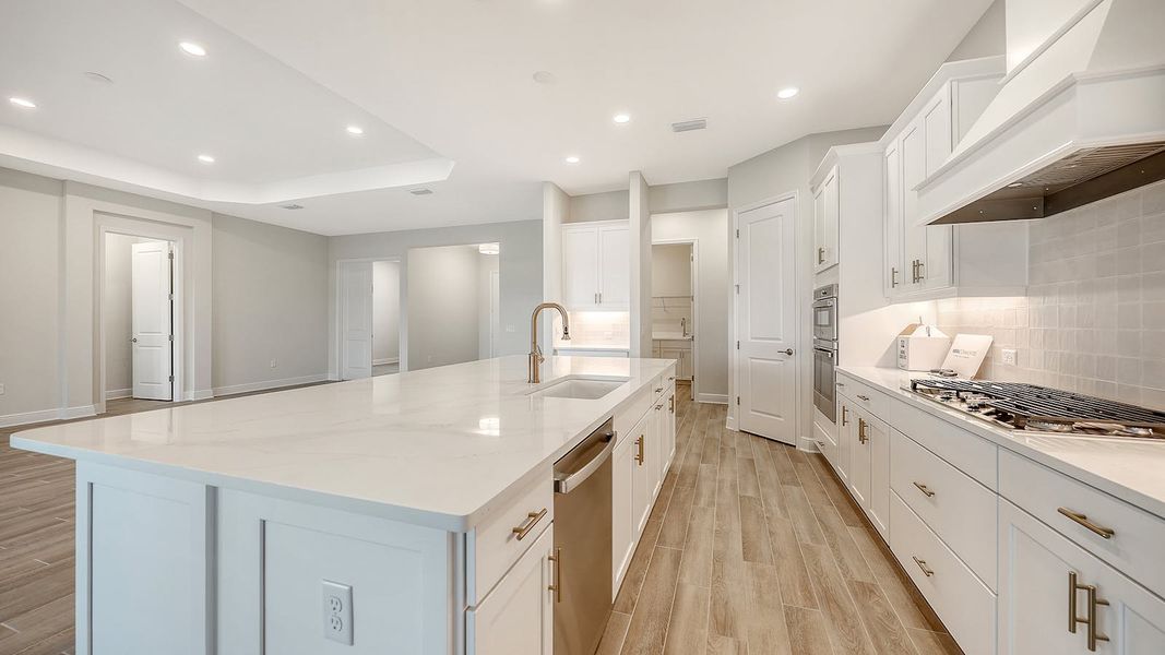 Furnished interior view inside a new home in Canoe Creek Real Estate and Homes for Sale in Parrish, FL - Neal Communities, Parrish (Image 12).