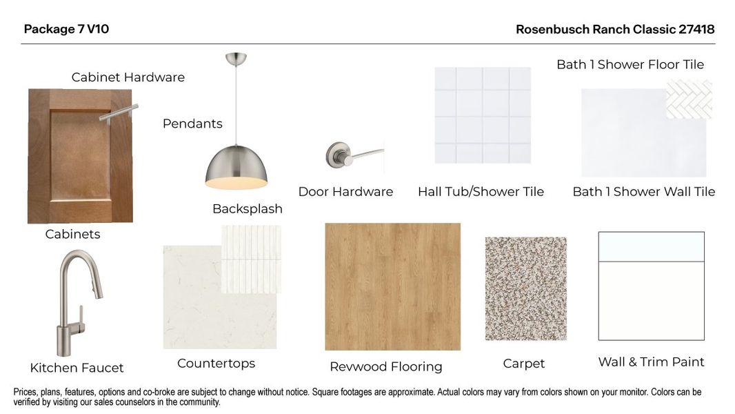 Materials commonly used for homes built from the The Fieldson by D.R. Horton in Rosenbusch Ranch, Leander (Image 44). Materials commonly used for homes built from the The Fieldson by D.R. Horton in Rosenbusch Ranch, Leander (Image 44).