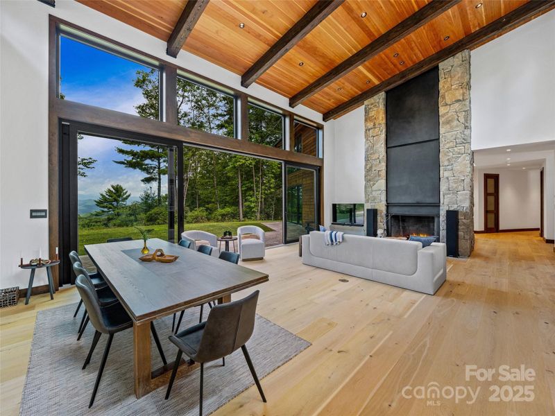 Exterior details and patio area of a home in , Brevard (Image 14).