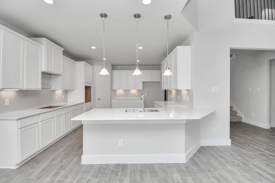 Furnished interior view inside a new home in Bradbury Forest, Spring (Image 7). Furnished interior view inside a new home in Bradbury Forest, Spring (Image 7).