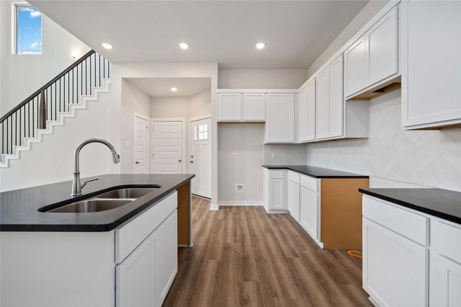 Furnished interior view inside a new home in Tejas Village, Beasley (Image 9). Furnished interior view inside a new home in Tejas Village, Beasley (Image 9).