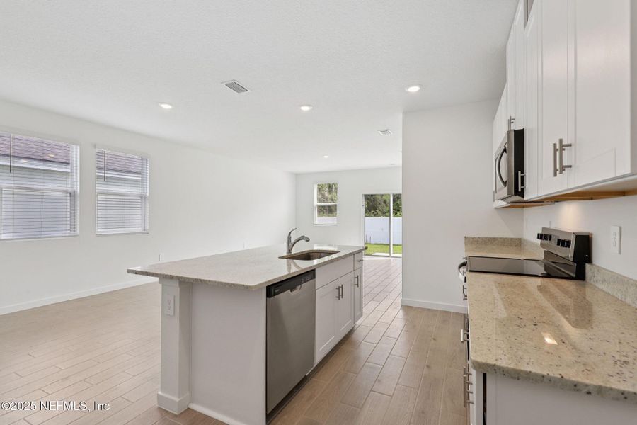 Furnished interior view inside a new home in Cypress Meadows - Classic Series, Jacksonville (Image 5).