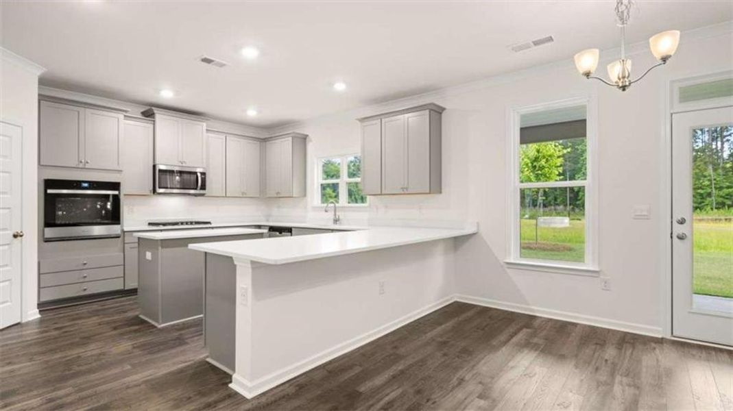 Furnished interior view inside a new home in Wildwood, Covington (Image 7).