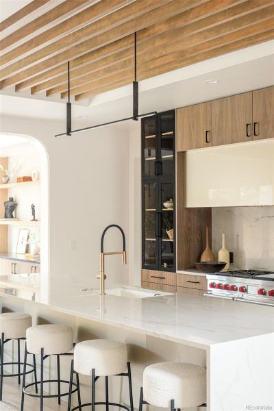 Furnished interior view inside a new home in , Denver (Image 7).