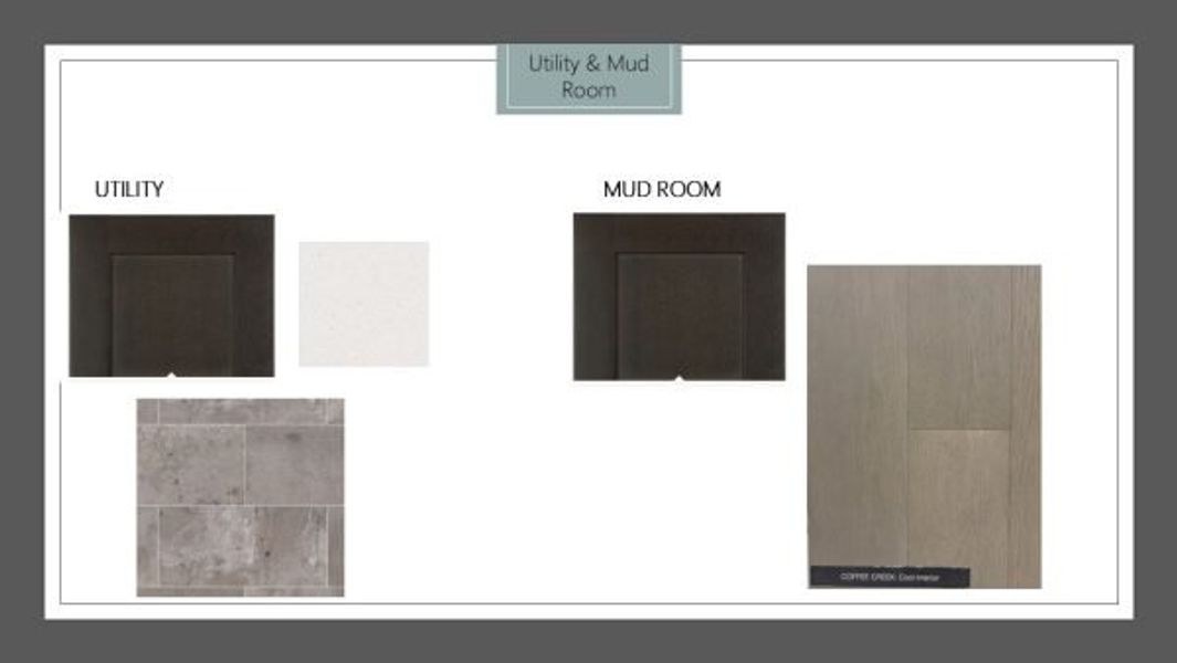 Sample of building materials used in homes in Rio Vista at Kelly Ranch, Aledo (Image 30).