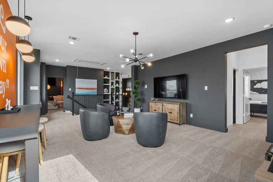 Representative furnished interior of a home built from the Acadia with 3-Car Garage by Chesmar Homes in Westland Ranch, League City (Image 46). Representative furnished interior of a home built from the Acadia with 3-Car Garage by Chesmar Homes in Westland Ranch, League City (Image 46).
