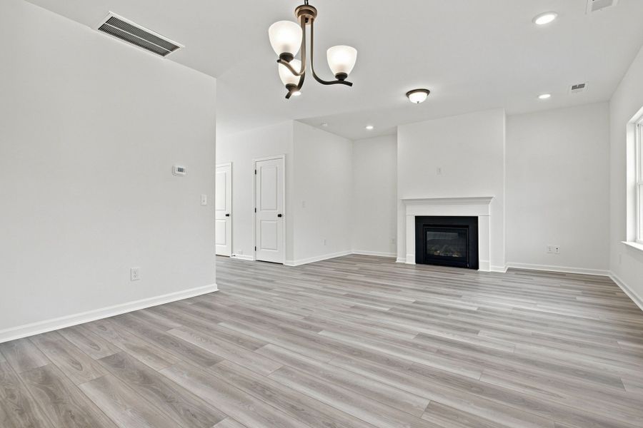 Spacious, unfurnished interior of a new home in Hampshire Hills, Columbia (Image 26). Spacious, unfurnished interior of a new home in Hampshire Hills, Columbia (Image 26).