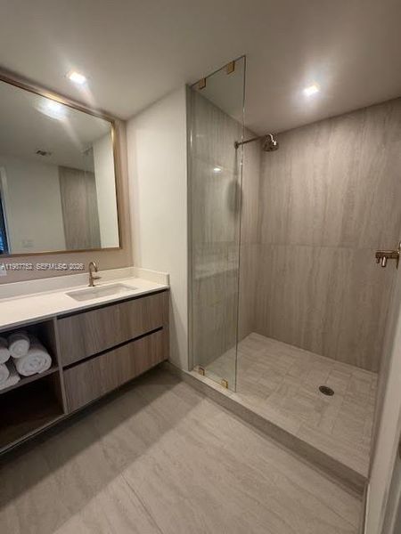 Furnished interior view inside a new home in , Miami (Image 11).