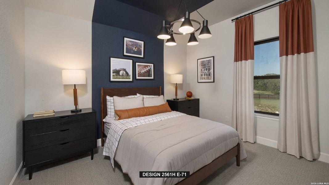 Furnished interior view inside a new home in Corley Farms, Boerne (Image 11). Furnished interior view inside a new home in Corley Farms, Boerne (Image 11).