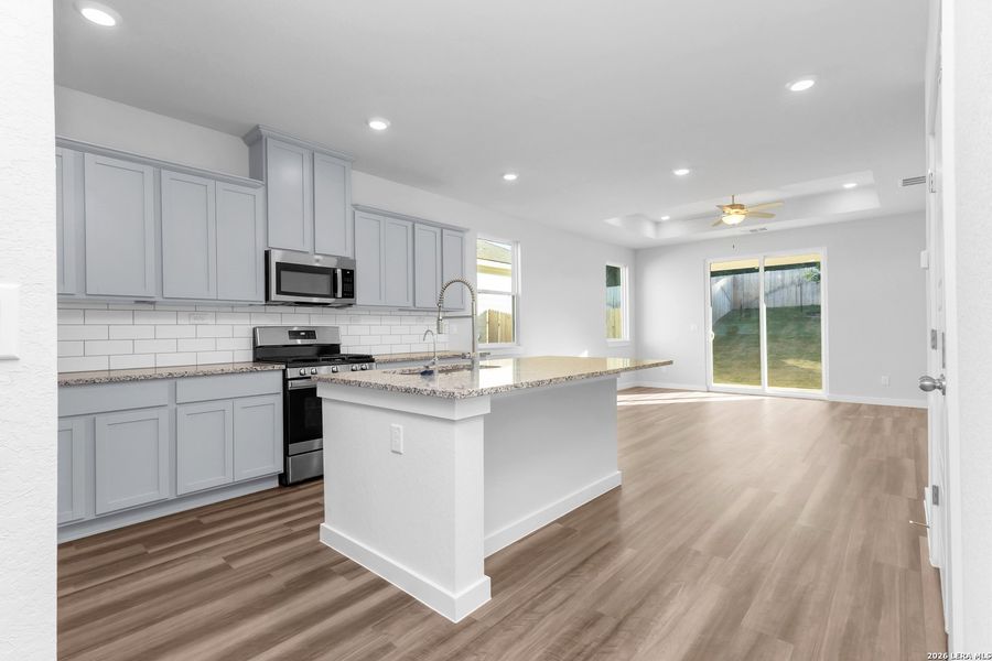 Furnished interior view inside a new home in , San Antonio (Image 5).