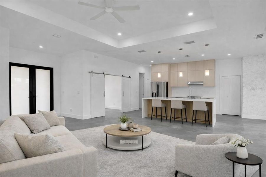 Furnished interior view inside a new home in , Port Charlotte (Image 17).