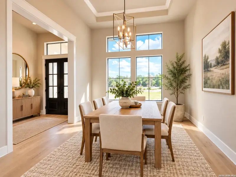 Furnished interior view inside a new home in , Canyon Lake (Image 7).