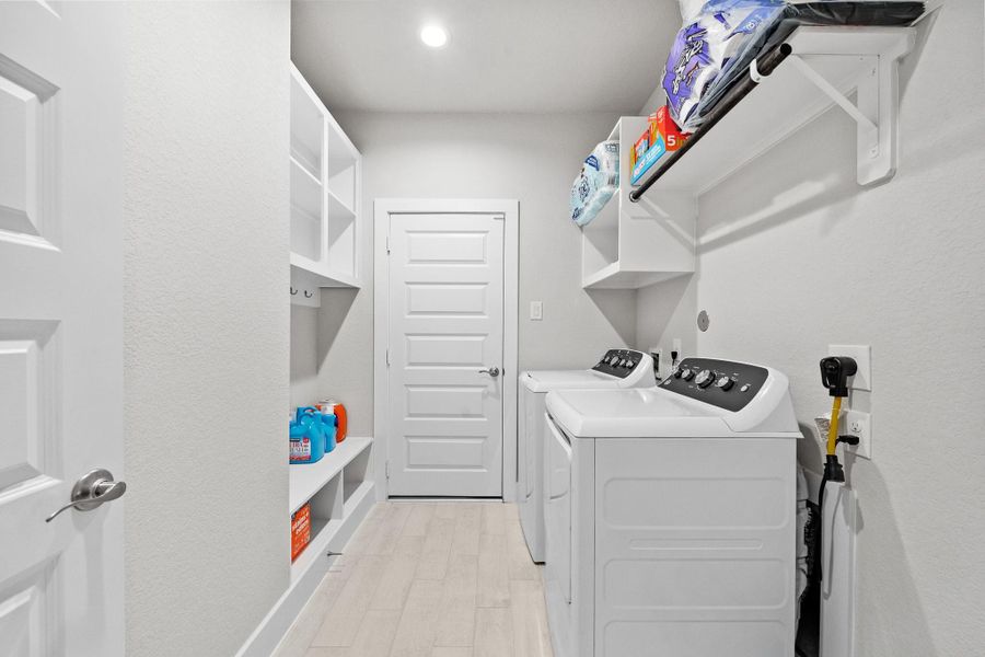 Furnished interior view inside a new home in Morton Creek Ranch, Katy (Image 17).