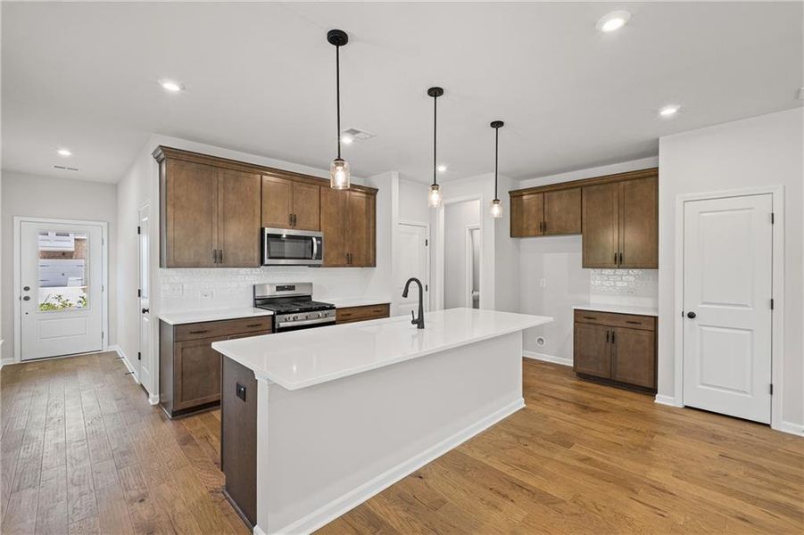 Furnished interior view inside a new home in Adler Springs, Powder Springs (Image 5).