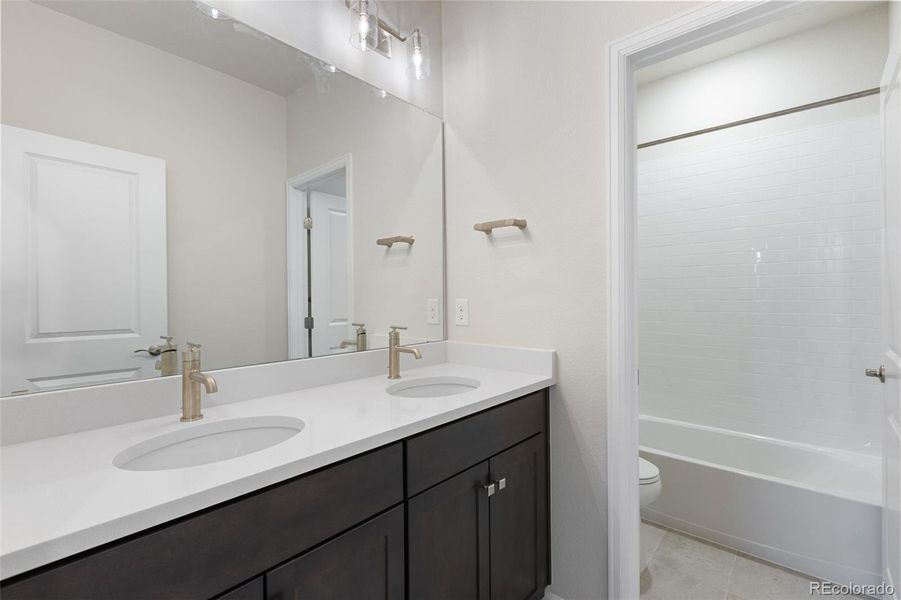 Furnished interior view inside a new home in The Manors Collection at Golden Overlook, Golden (Image 13).