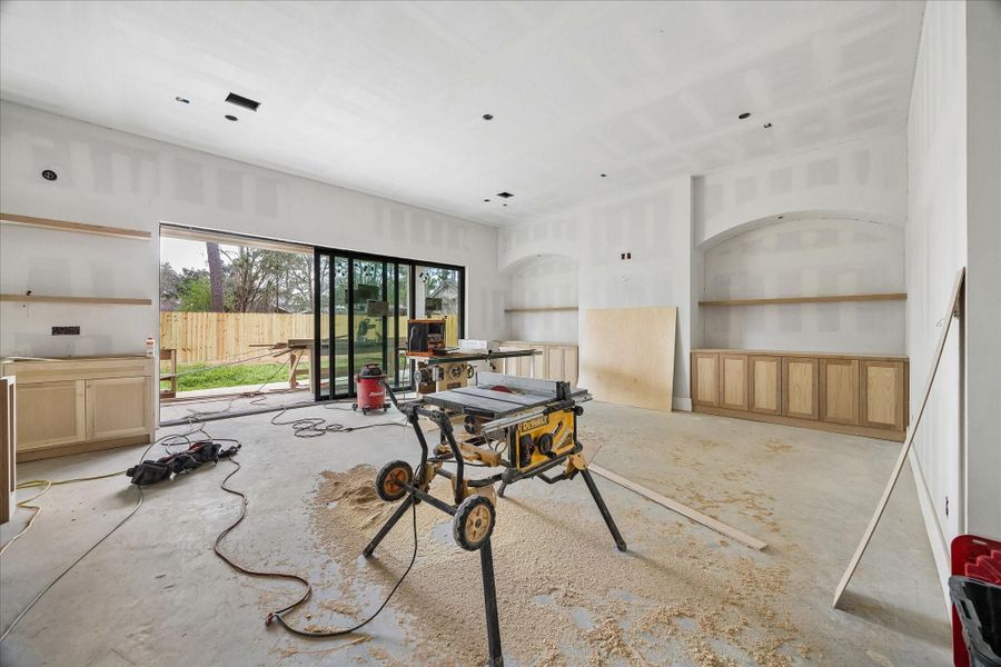 In-progress construction of a new home in , Houston, TX (Image 9).