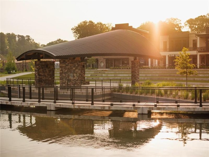 View of home's community featuring a water view