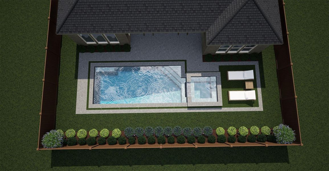 Pool shown is for illustrative purposes only and is not currently installed. Pool shown is for illustrative purposes only and is not currently installed.