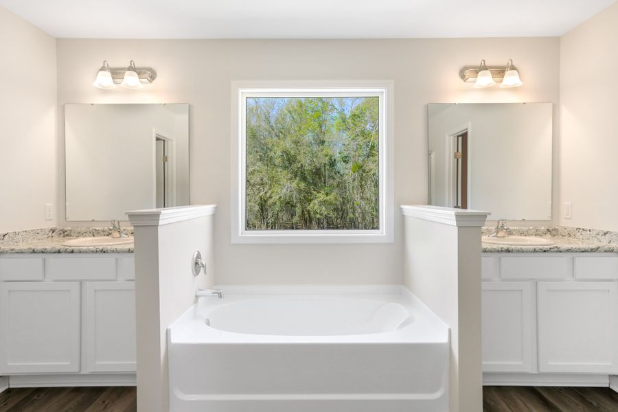 Representative furnished interior of a home built from the The Richland by RTS Homes in Tibet Road at Sassafras, Allenhurst (Image 11).